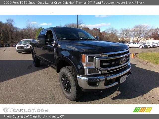 2020 Ford F250 Super Duty Lariat Crew Cab 4x4 Tremor Off-Road Package in Agate Black