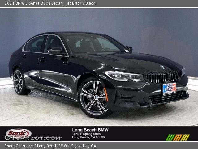 2021 BMW 3 Series 330e Sedan in Jet Black