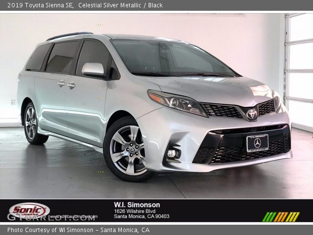 2019 Toyota Sienna SE in Celestial Silver Metallic