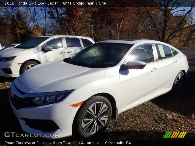 2018 Honda Civic EX-T Sedan in White Orchid Pearl