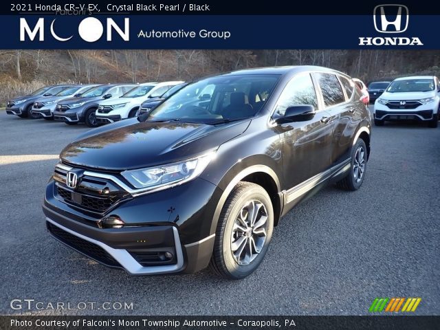 2021 Honda CR-V EX in Crystal Black Pearl