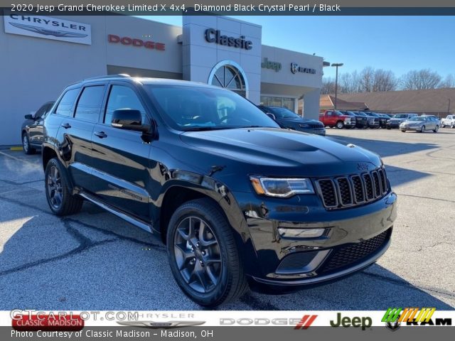 2020 Jeep Grand Cherokee Limited X 4x4 in Diamond Black Crystal Pearl