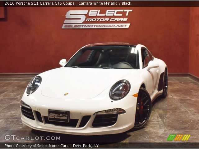 2016 Porsche 911 Carrera GTS Coupe in Carrara White Metallic