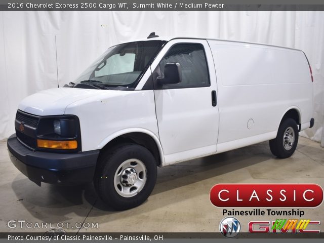 2016 Chevrolet Express 2500 Cargo WT in Summit White