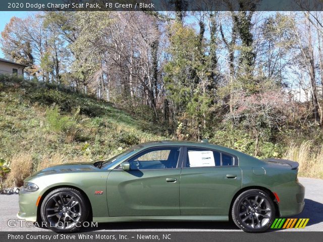 2020 Dodge Charger Scat Pack in F8 Green
