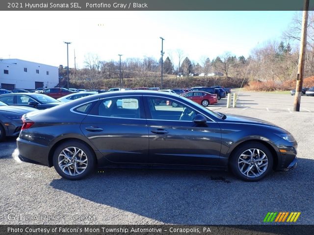 2021 Hyundai Sonata SEL in Portofino Gray