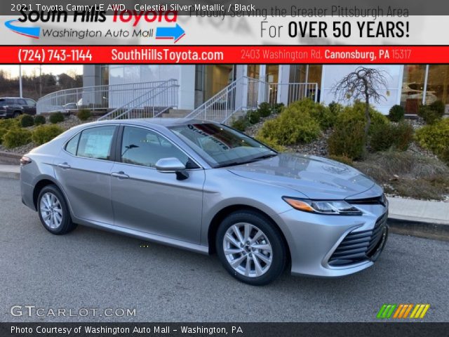 2021 Toyota Camry LE AWD in Celestial Silver Metallic