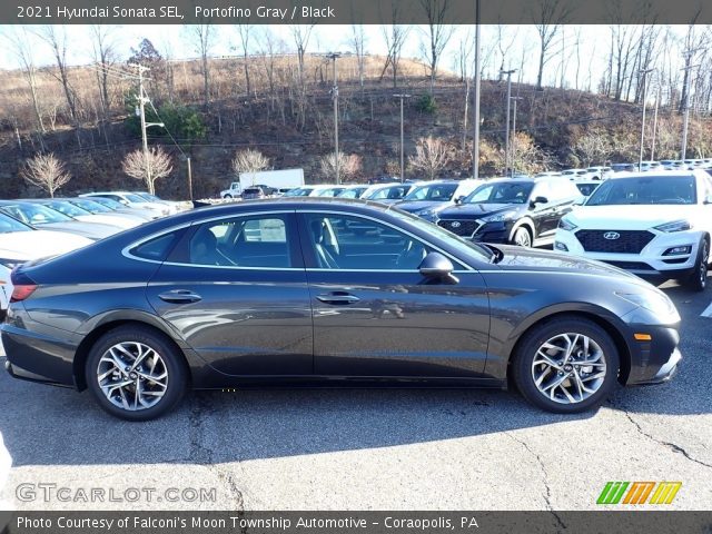 2021 Hyundai Sonata SEL in Portofino Gray