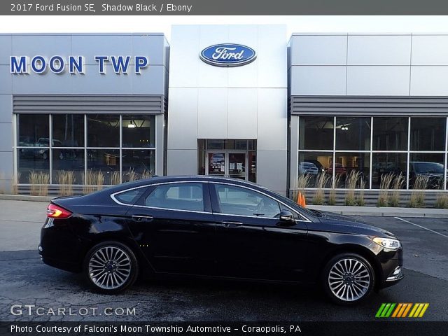 2017 Ford Fusion SE in Shadow Black