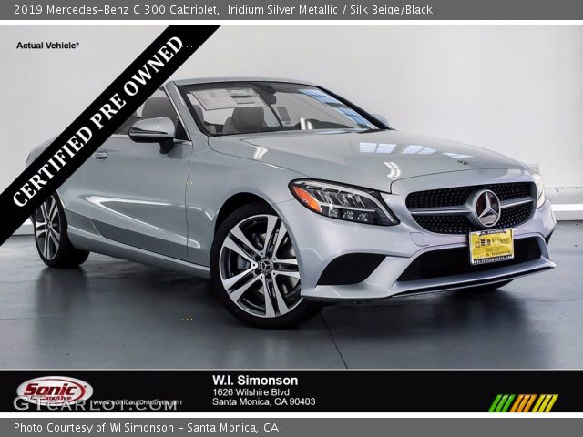 2019 Mercedes-Benz C 300 Cabriolet in Iridium Silver Metallic