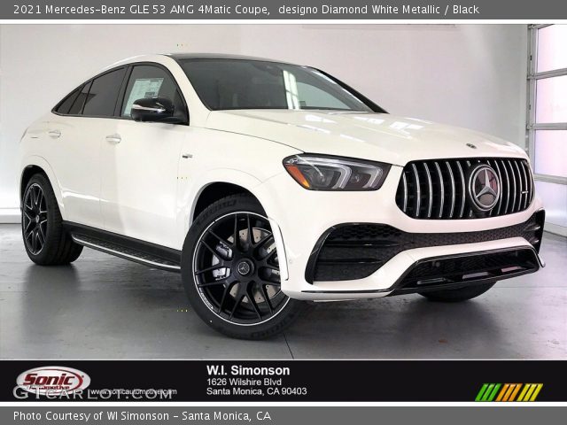 2021 Mercedes-Benz GLE 53 AMG 4Matic Coupe in designo Diamond White Metallic