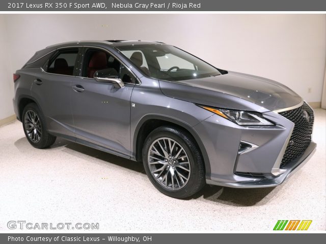 2017 Lexus RX 350 F Sport AWD in Nebula Gray Pearl