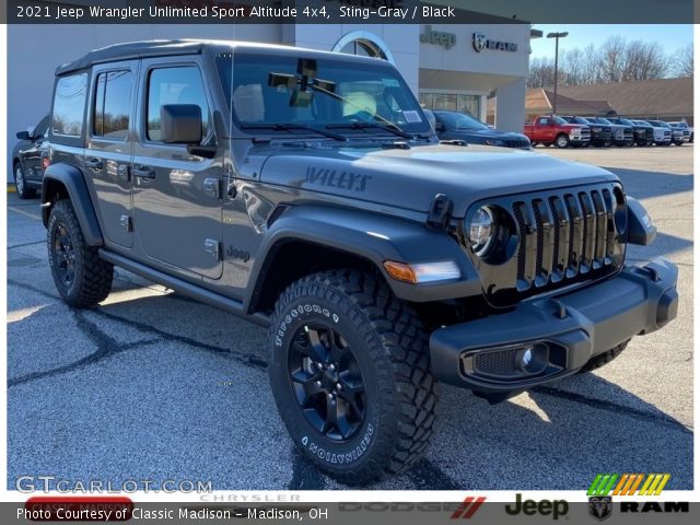 2021 Jeep Wrangler Unlimited Sport Altitude 4x4 in Sting-Gray