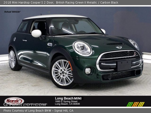 2018 Mini Hardtop Cooper S 2 Door in British Racing Green II Metallic