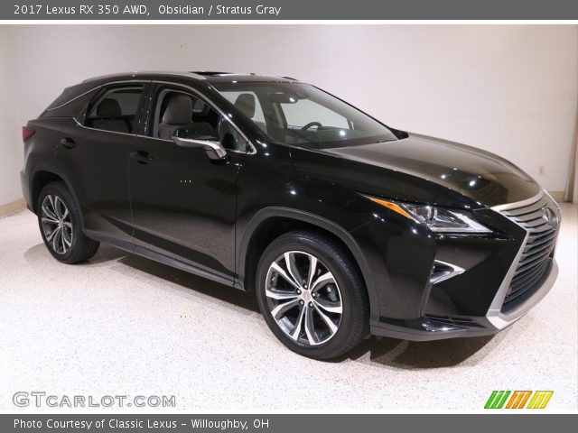2017 Lexus RX 350 AWD in Obsidian