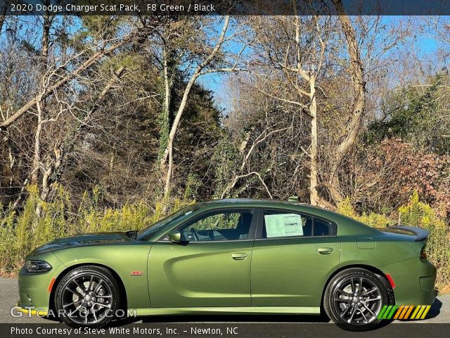 2020 Dodge Charger Scat Pack in F8 Green