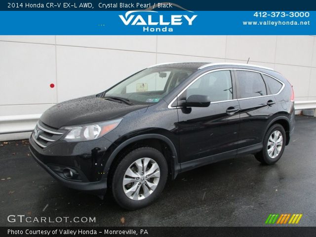 2014 Honda CR-V EX-L AWD in Crystal Black Pearl