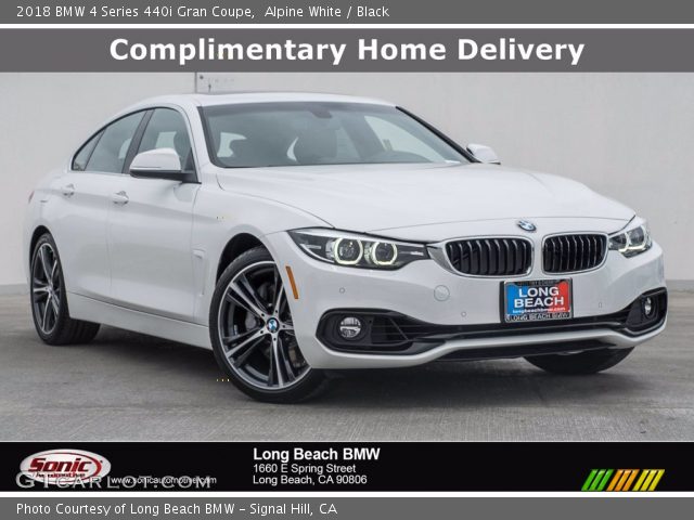 2018 BMW 4 Series 440i Gran Coupe in Alpine White