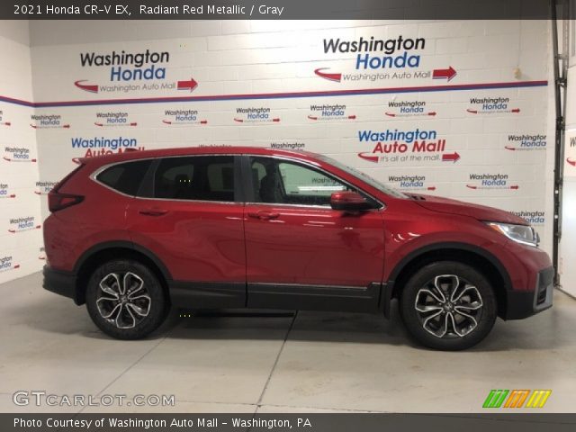 2021 Honda CR-V EX in Radiant Red Metallic