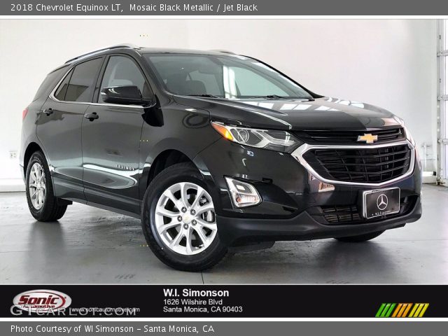 2018 Chevrolet Equinox LT in Mosaic Black Metallic