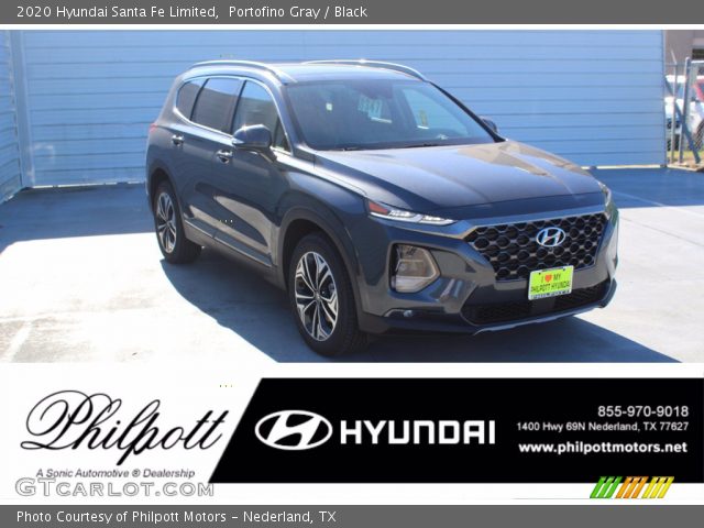 2020 Hyundai Santa Fe Limited in Portofino Gray