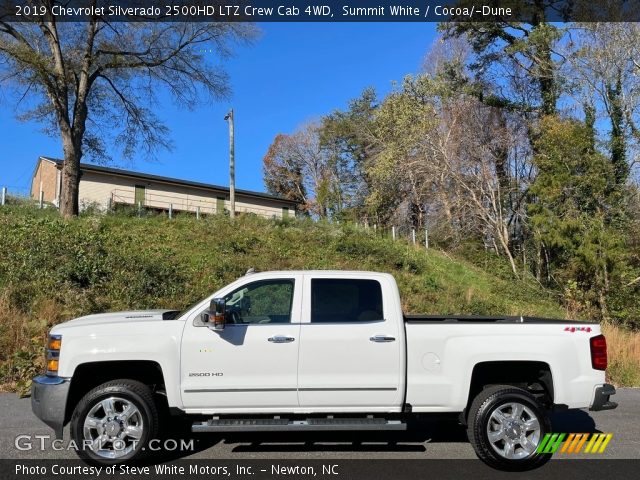 2019 Chevrolet Silverado 2500HD LTZ Crew Cab 4WD in Summit White