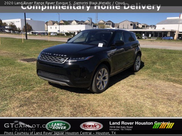 2020 Land Rover Range Rover Evoque S in Santorini Black Metallic