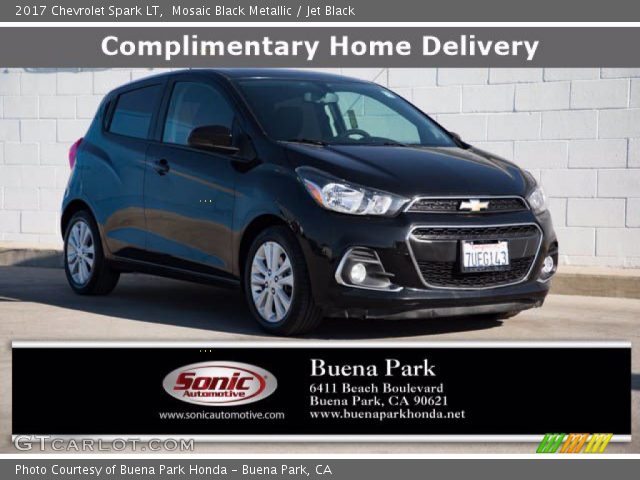 2017 Chevrolet Spark LT in Mosaic Black Metallic