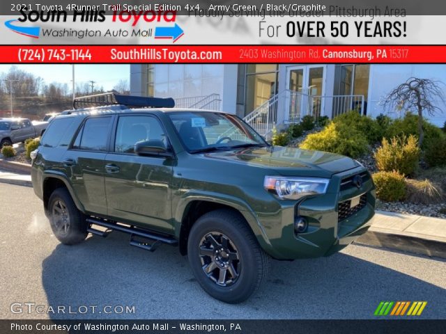 2021 Toyota 4Runner Trail Special Edition 4x4 in Army Green