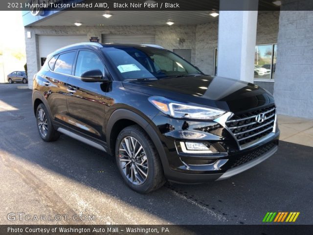 2021 Hyundai Tucson Limited AWD in Black Noir Pearl