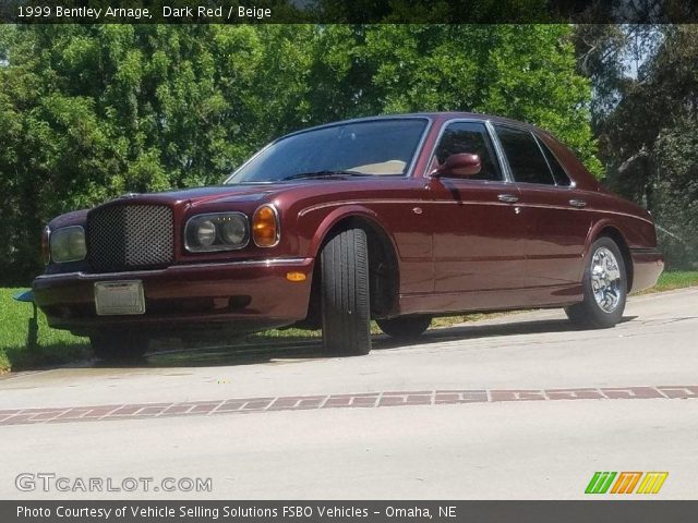 1999 Bentley Arnage  in Dark Red