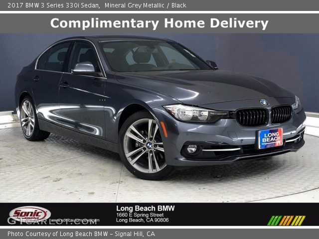 2017 BMW 3 Series 330i Sedan in Mineral Grey Metallic