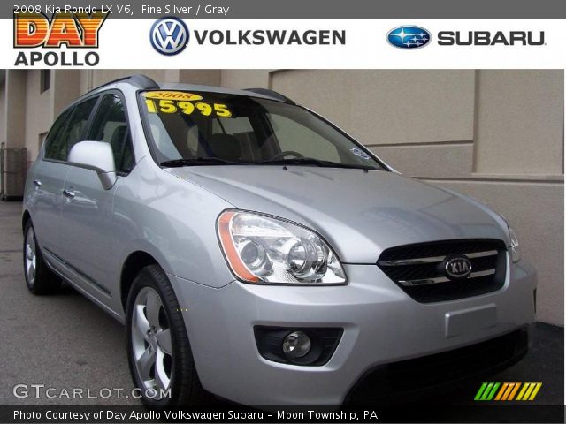 2008 Kia Rondo LX V6 in Fine Silver
