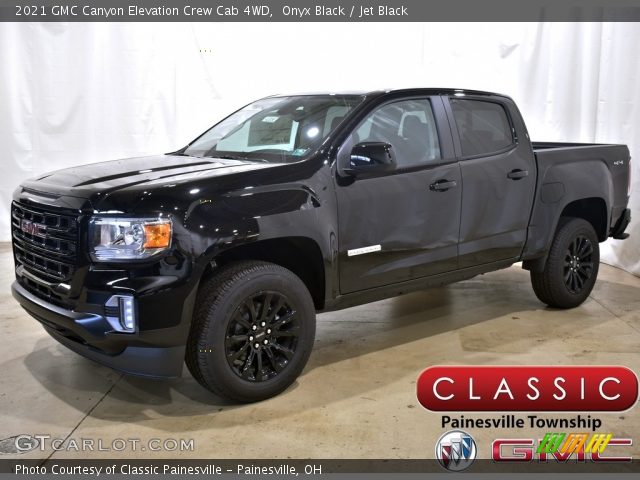 2021 GMC Canyon Elevation Crew Cab 4WD in Onyx Black