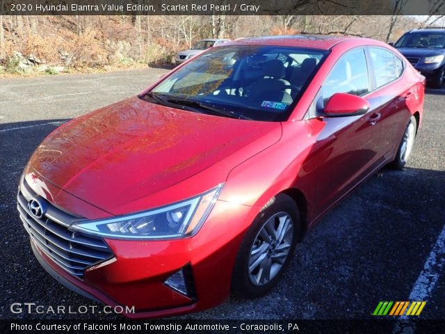 2020 Hyundai Elantra Value Edition in Scarlet Red Pearl