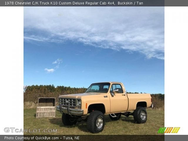 1978 Chevrolet C/K Truck K10 Custom Deluxe Regular Cab 4x4 in Buckskin