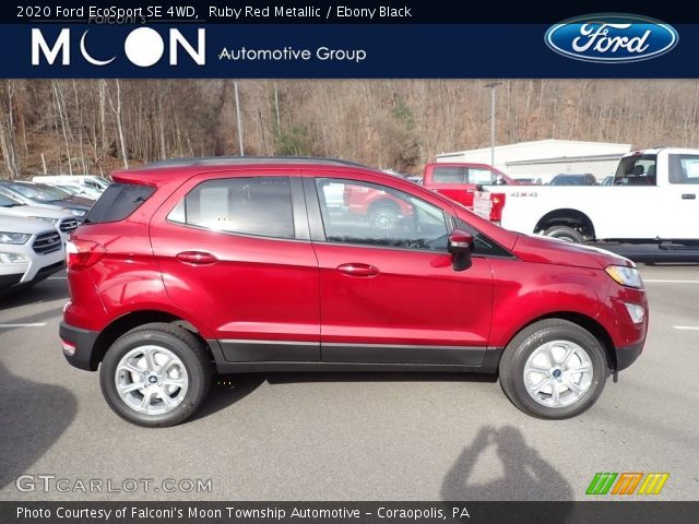 2020 Ford EcoSport SE 4WD in Ruby Red Metallic