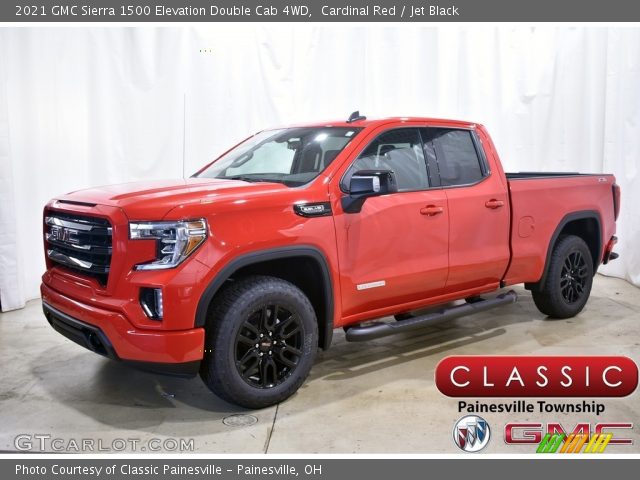 2021 GMC Sierra 1500 Elevation Double Cab 4WD in Cardinal Red