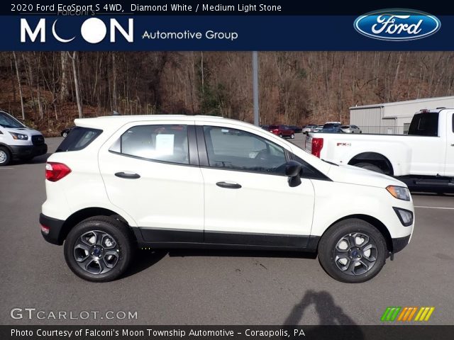 2020 Ford EcoSport S 4WD in Diamond White
