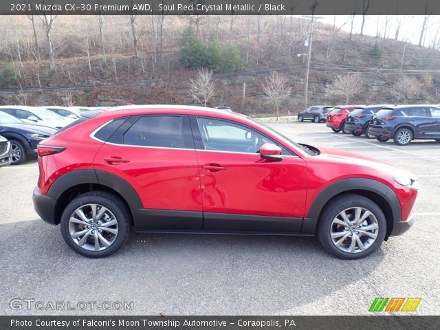 2021 Mazda CX-30 Premium AWD in Soul Red Crystal Metallic
