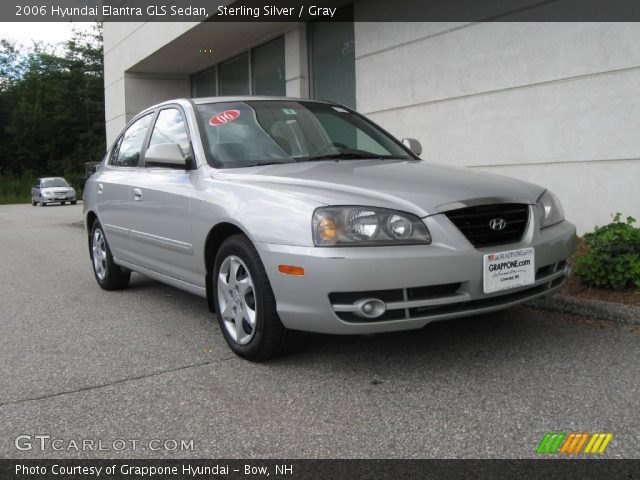 2006 Hyundai Elantra GLS Sedan in Sterling Silver