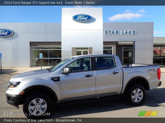 2020 Ford Ranger STX SuperCrew 4x4 in Iconic Silver