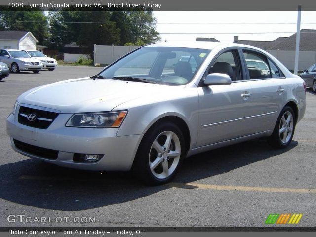 2008 Hyundai Sonata Limited V6 in Bright Silver