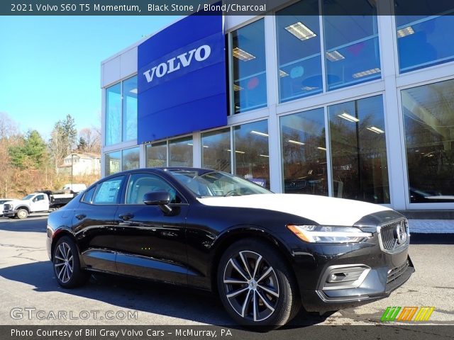 2021 Volvo S60 T5 Momentum in Black Stone