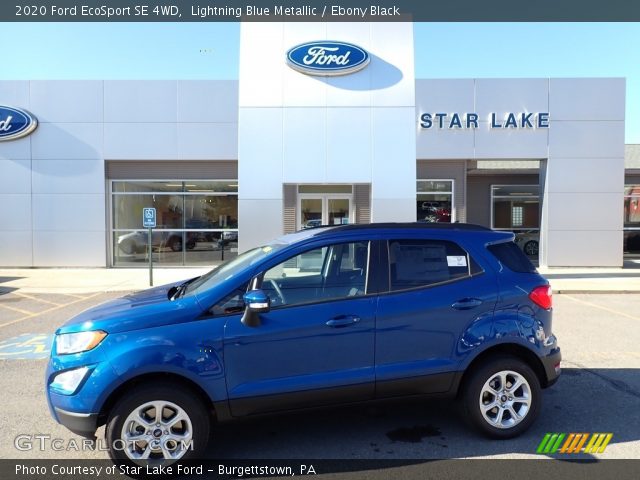 2020 Ford EcoSport SE 4WD in Lightning Blue Metallic