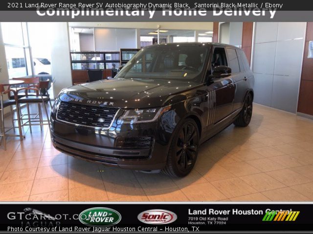 2021 Land Rover Range Rover SV Autobiography Dynamic Black in Santorini Black Metallic