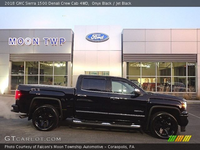 2018 GMC Sierra 1500 Denali Crew Cab 4WD in Onyx Black