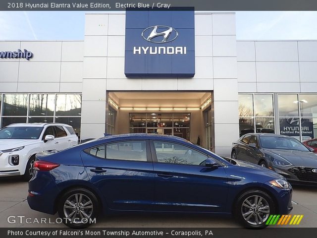 2018 Hyundai Elantra Value Edition in Electric Blue