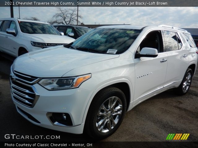 2021 Chevrolet Traverse High Country in Summit White