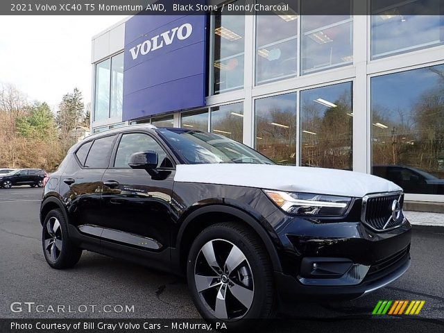 2021 Volvo XC40 T5 Momentum AWD in Black Stone